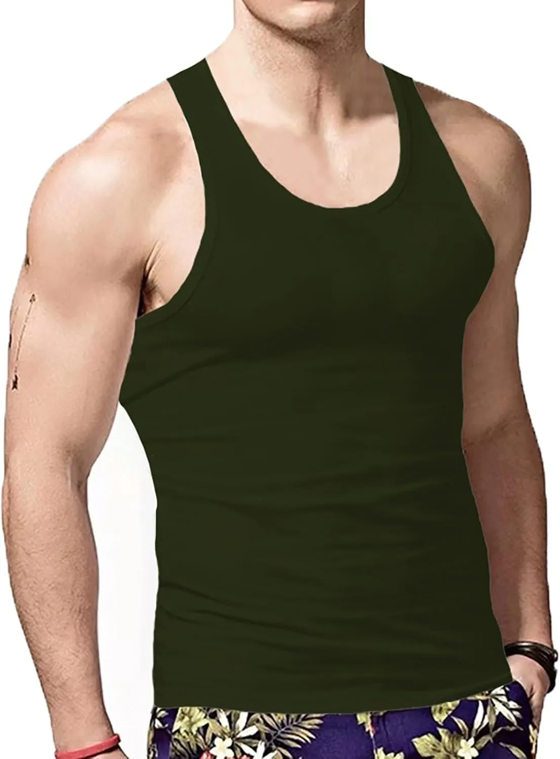 Mens Knit Sleeveless Tank Tops Shirt Cardigan Sleeveless Shirt Men'S Sports Tops Bodybuilding Fitness Sleeveless