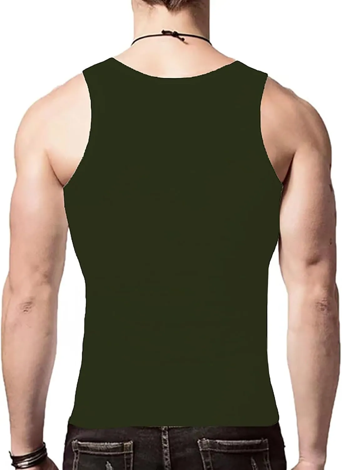 Mens Knit Sleeveless Tank Tops Shirt Cardigan Sleeveless Shirt Men'S Sports Tops Bodybuilding Fitness Sleeveless