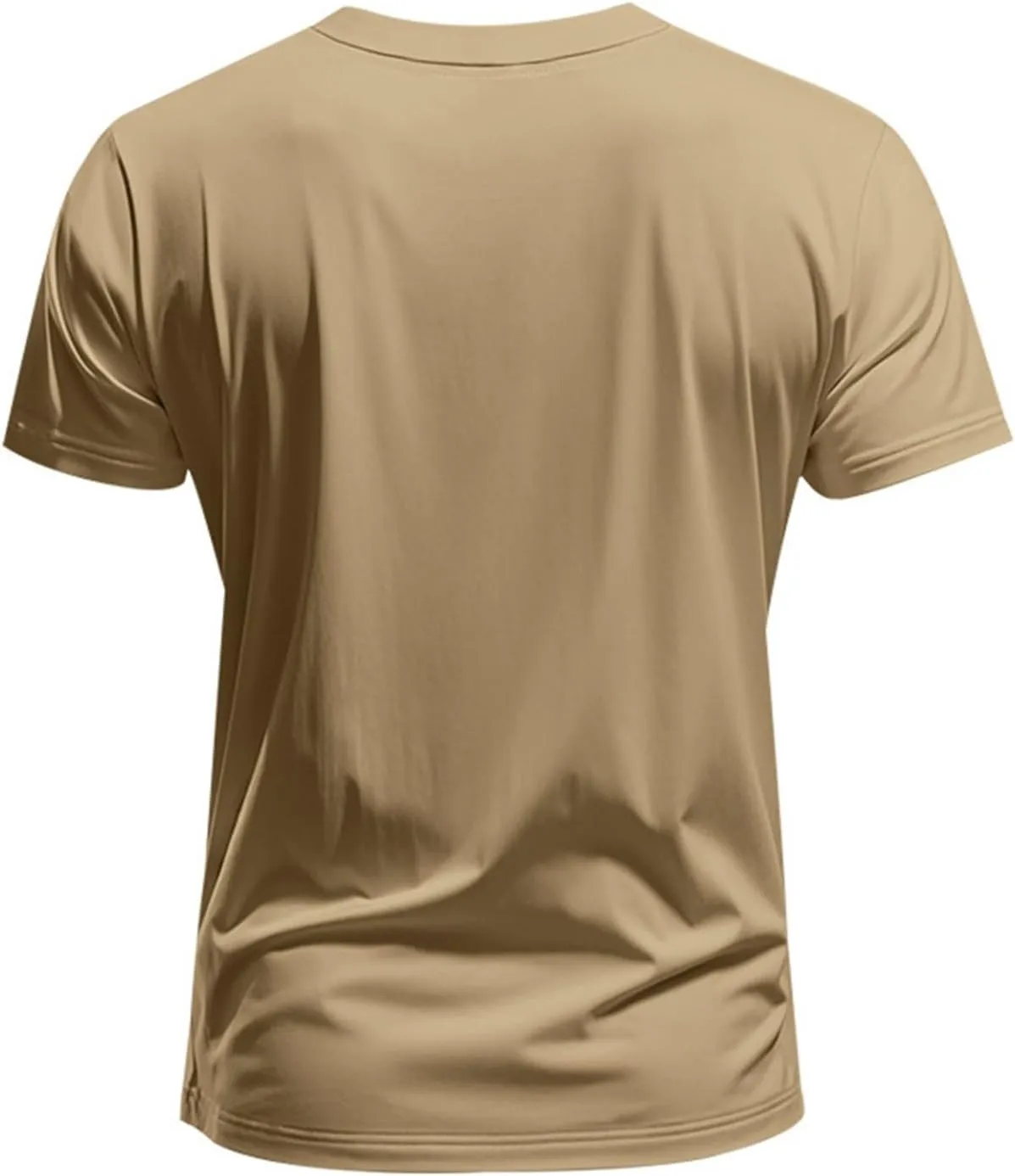 Mens Muscle Fitted T Shirts 2025 Stylish V Neck Longline Comfy Soft Shirt Stretch Short Sleeve Gym Workout Tops