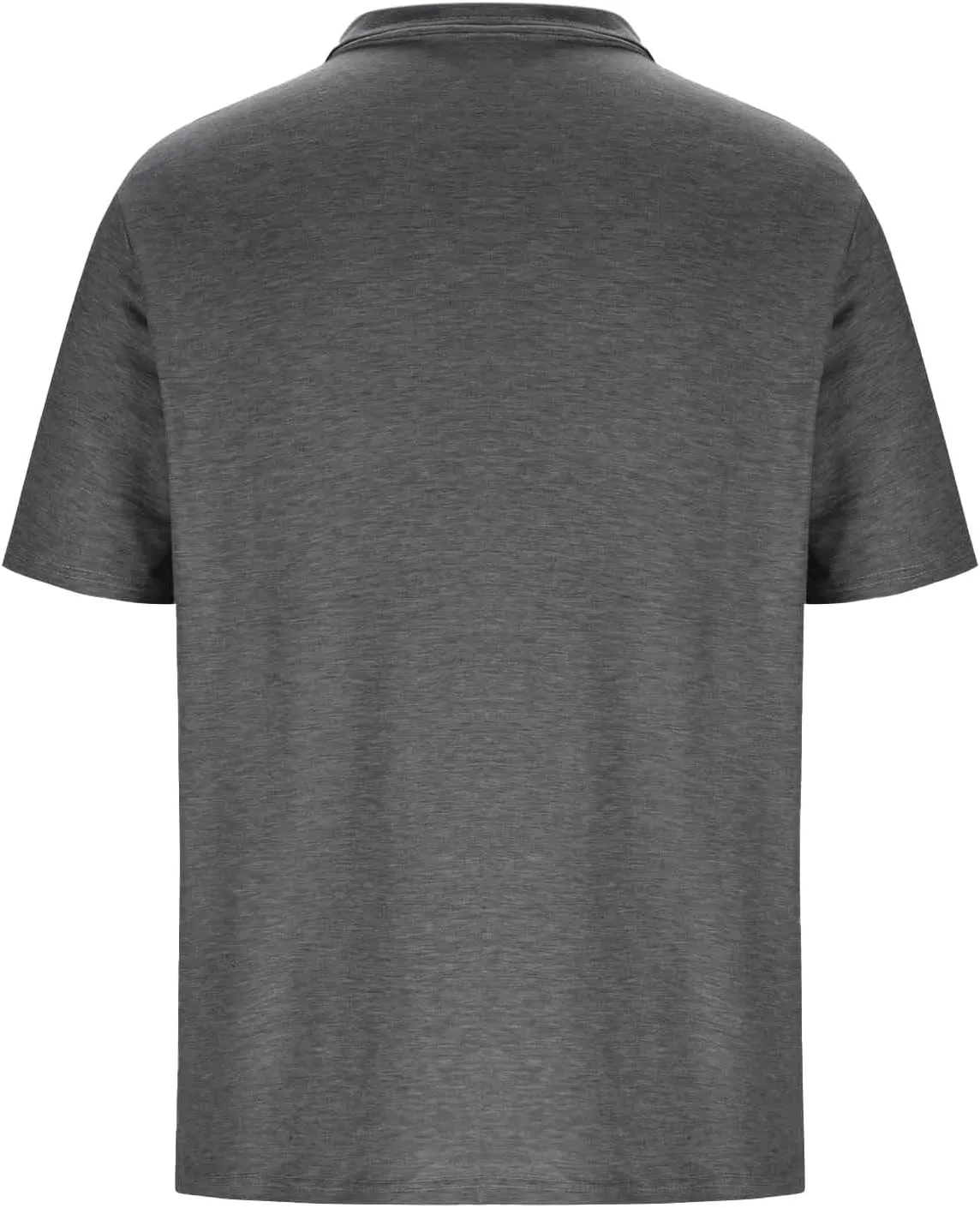 Mens Pique Polo Shirts Quick Dry Short Sleeve Golf T Shirt Summer Casual Thin Moisture Wicking Workout Athletic Tops