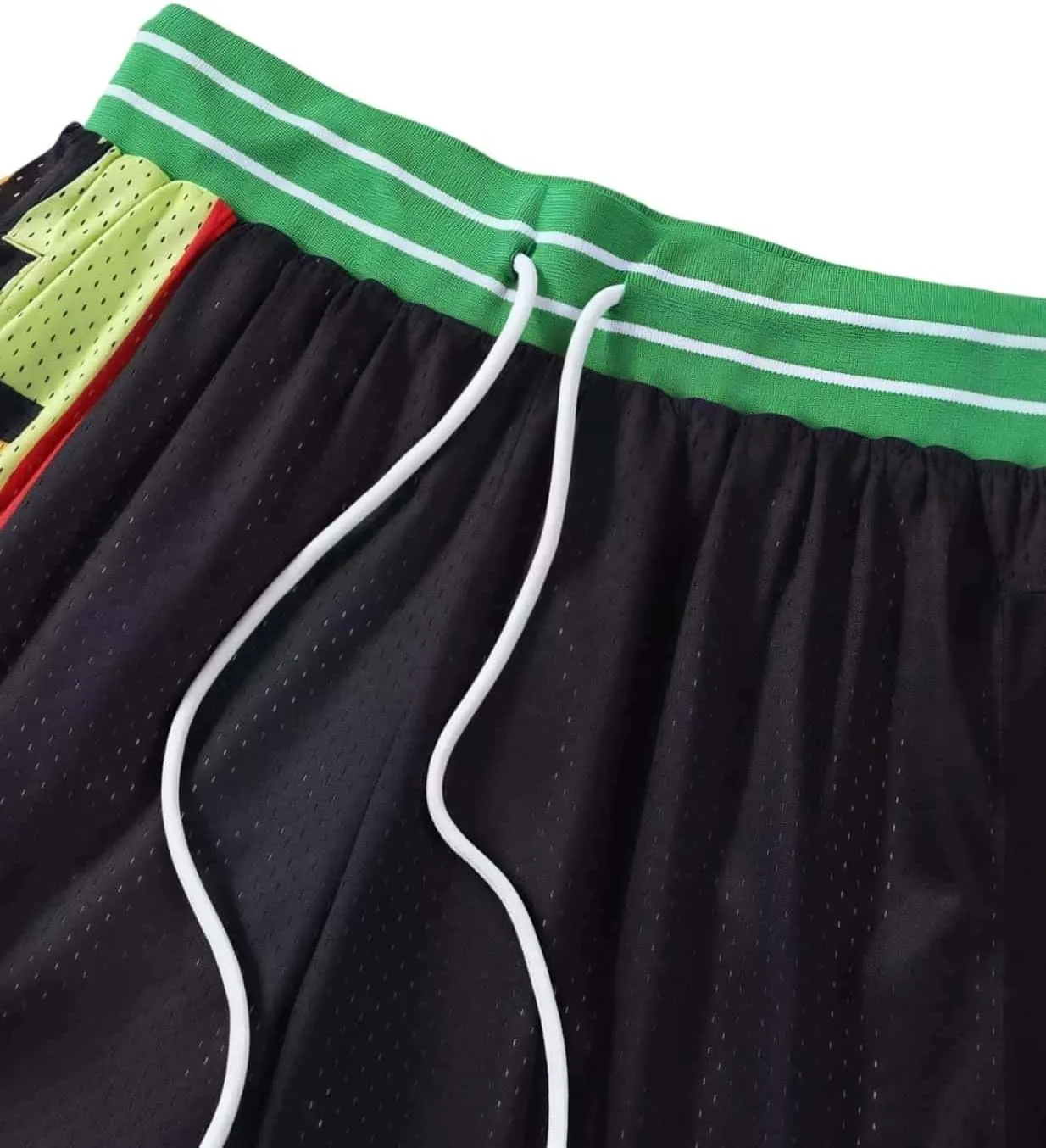 Men's Quick Dry Athletic Shorts Running Casual Mesh Stretch Activewear with Pockets Elastic Tech Graphic for Summer Sports