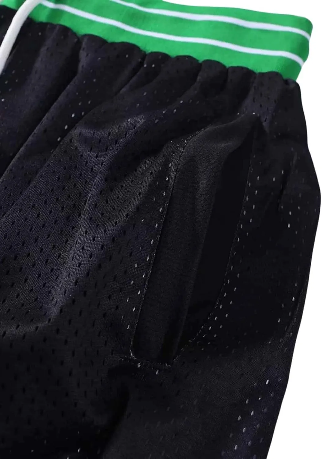 Men's Quick Dry Athletic Shorts Running Casual Mesh Stretch Activewear with Pockets Elastic Tech Graphic for Summer Sports