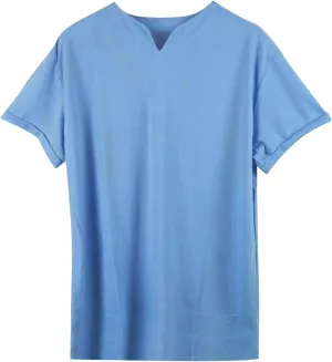 Men's Short Sleeve T-Shirts Sport Fitness Traing Workout Sweat Shirts Stretch Basic Solid Color Base Layer Tee Tops