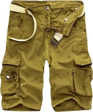Men's Shorts Shorts Vintage Sports Mens Shorts Mens Casual Shorts Big Mens Cargo Shorts Khaki Cargo Shorts for Men