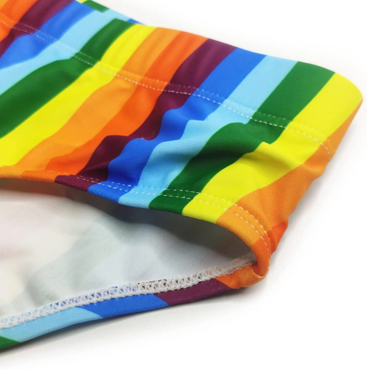 Men's Swim Bikini Briefs Sexy Low Rise Beach Board Swimsuit Swimwear Quick Dry Bathing Surfing Shorts Trunks with Pad