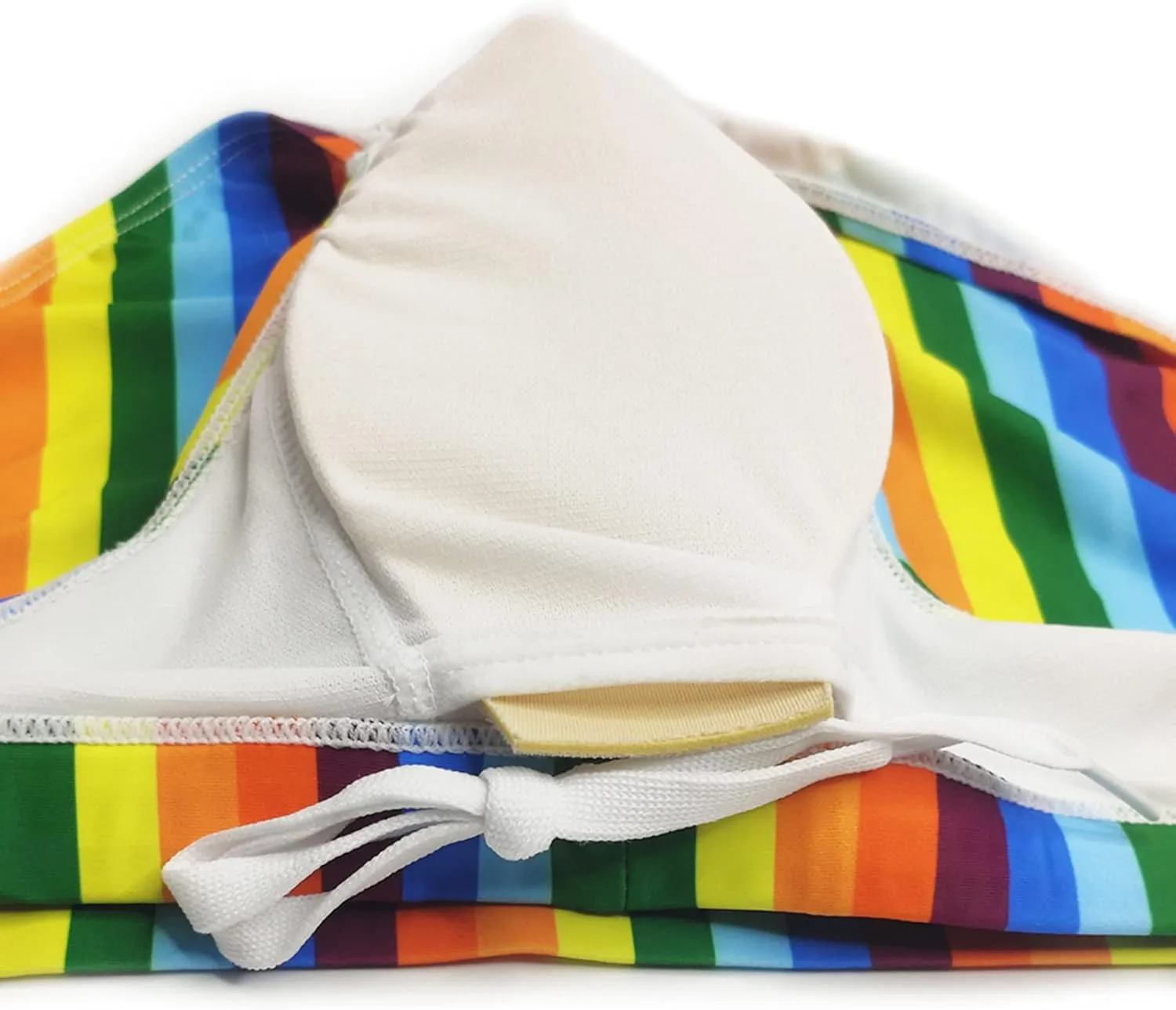 Men's Swim Bikini Briefs Sexy Low Rise Beach Board Swimsuit Swimwear Quick Dry Bathing Surfing Shorts Trunks with Pad
