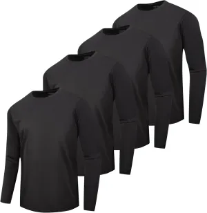 Men's T-Shirts,5 Pack Short Sleeve/4 Pack Long Sleeve T-Shirt Workout T Shirts for Gym,Athletic,Running