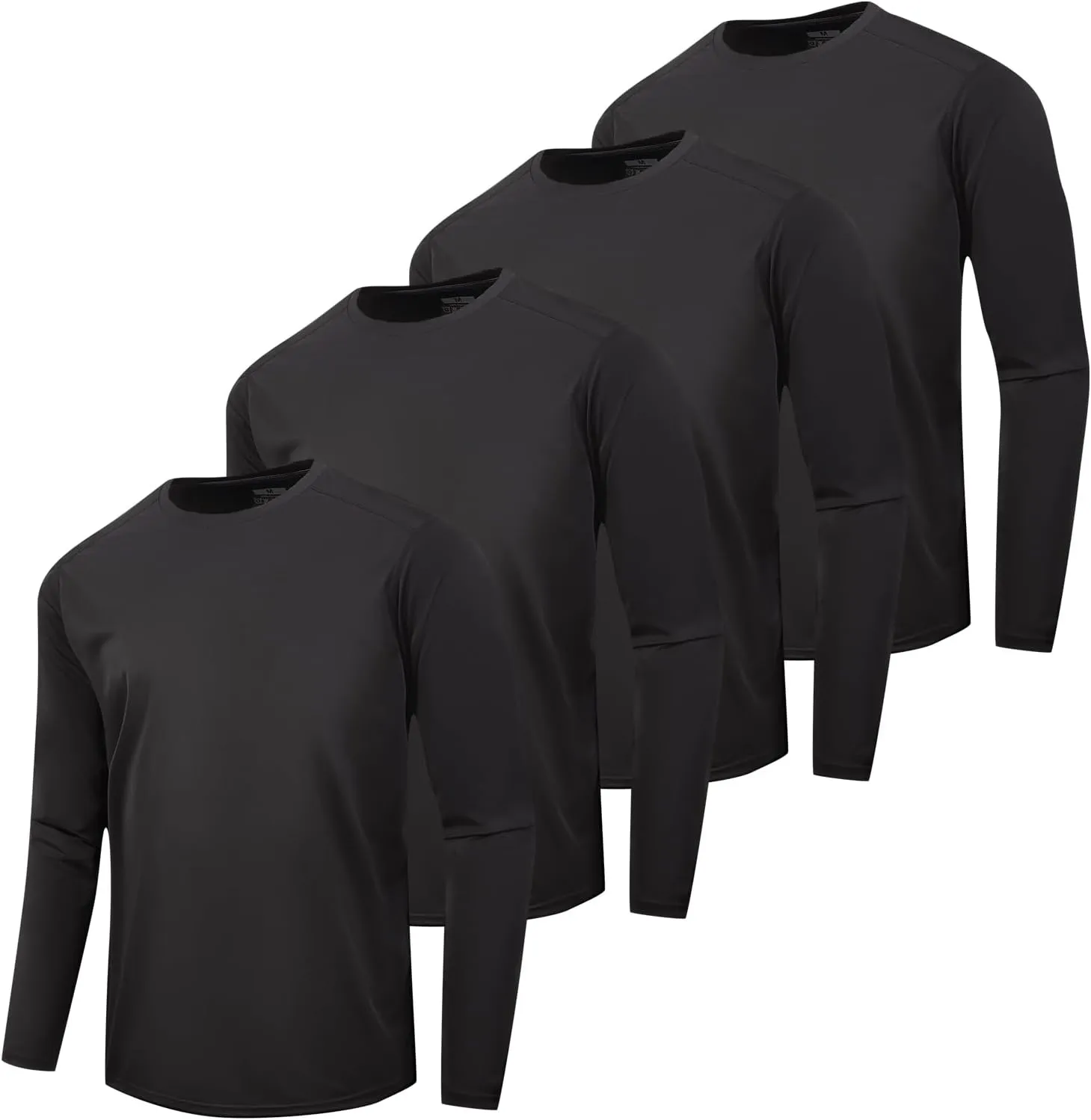Men's T-Shirts,5 Pack Short Sleeve/4 Pack Long Sleeve T-Shirt Workout T Shirts for Gym,Athletic,Running