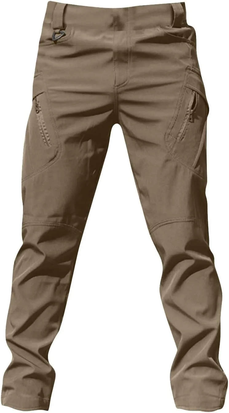 Men's Tactical Pants Cargo Pants with Multi Pockets Outdoor Hiking Pants Casual Trousers Workout Pants for Men