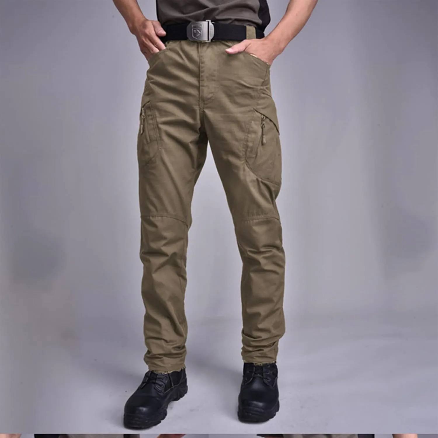 Men's Tactical Pants Cargo Pants with Multi Pockets Outdoor Hiking Pants Casual Trousers Workout Pants for Men
