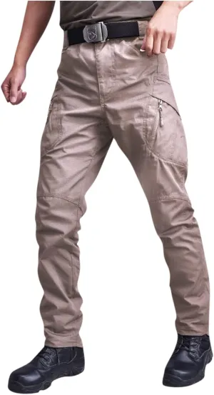 Men's Tactical Pants Cargo Pants with Multi Pockets Outdoor Hiking Pants Casual Trousers Workout Pants for Men