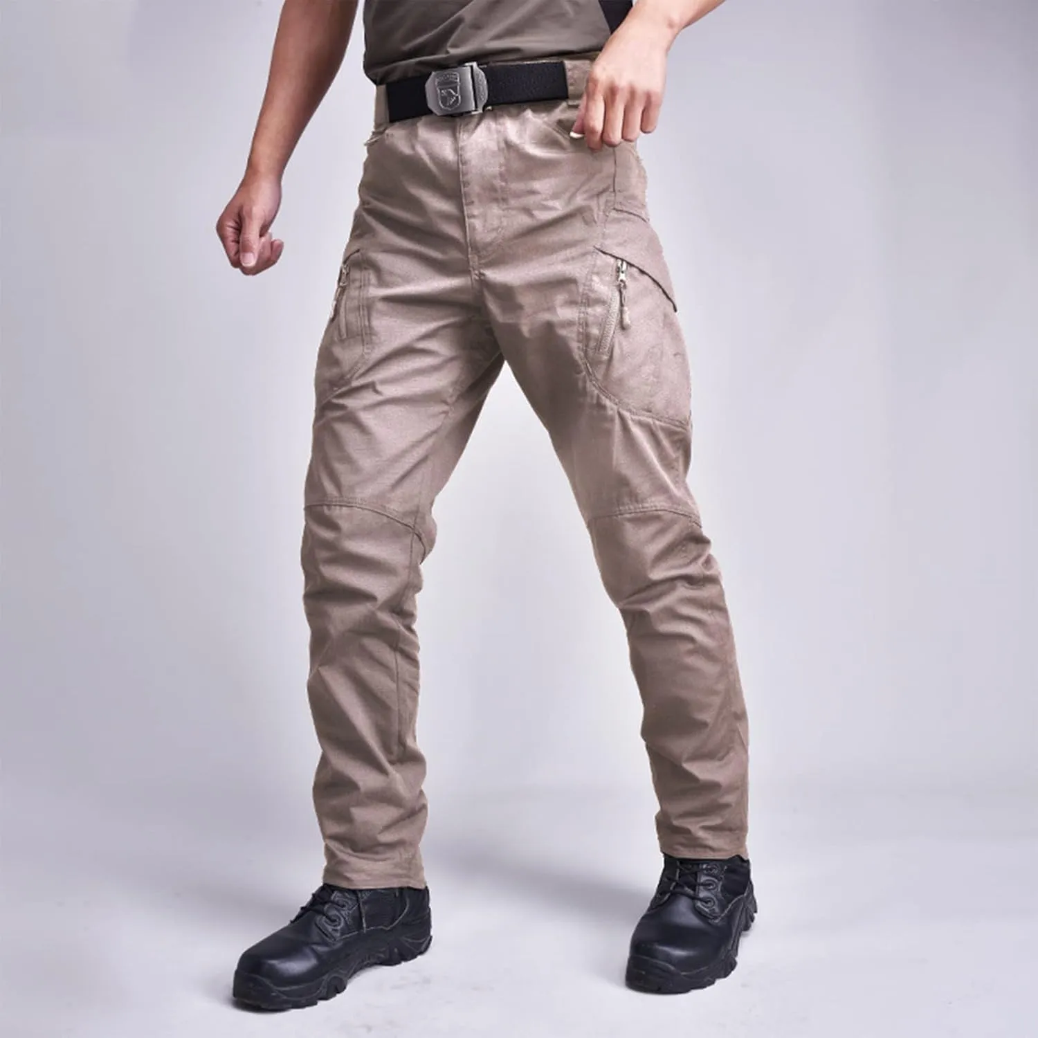 Men's Tactical Pants Cargo Pants with Multi Pockets Outdoor Hiking Pants Casual Trousers Workout Pants for Men