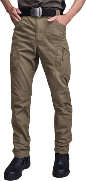 Men's Tactical Pants Cargo Pants with Multi Pockets Outdoor Hiking Pants Casual Trousers Workout Pants for Men