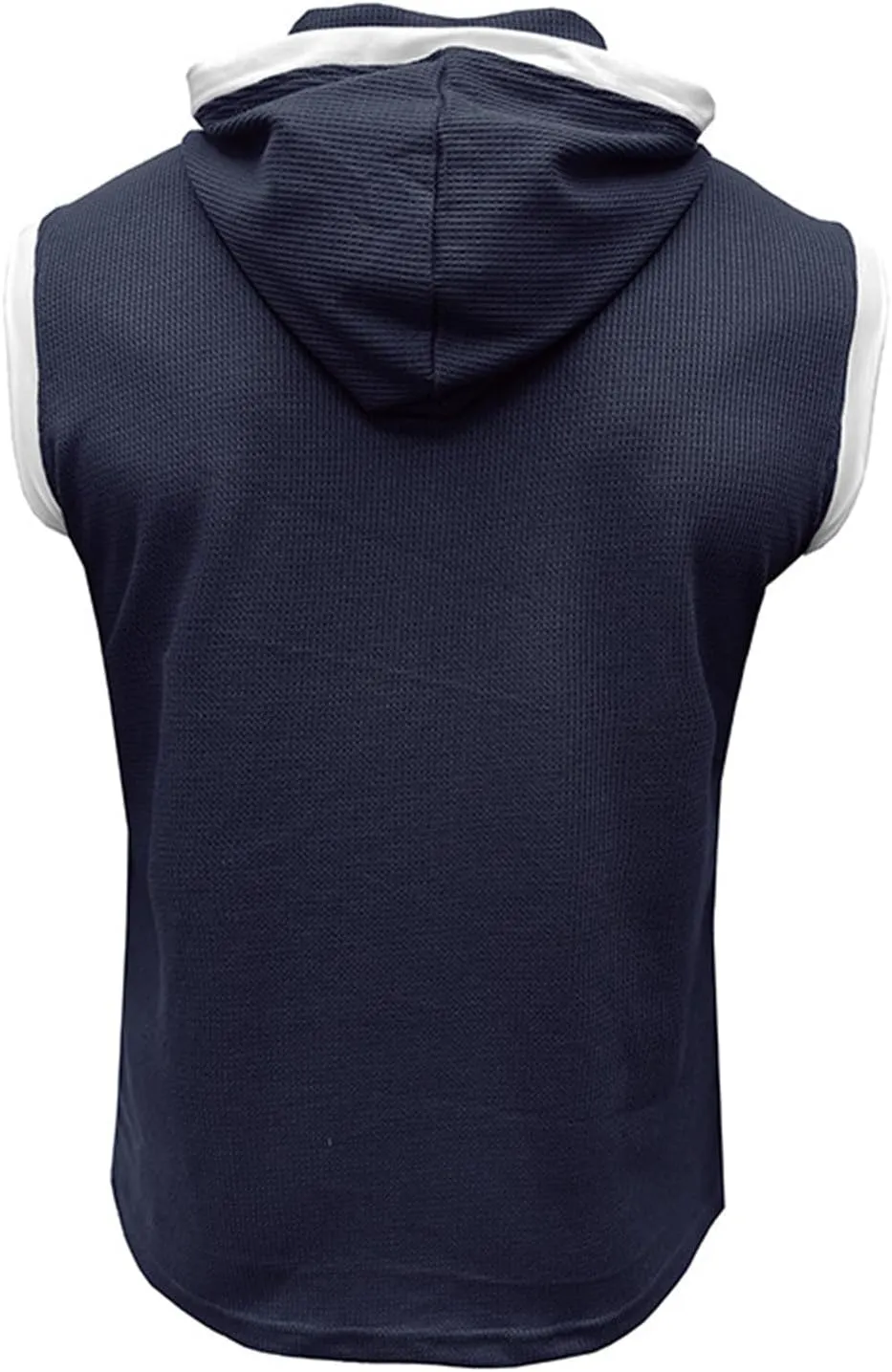 Men's Workout Tank Tops with Hood Sleeveless Cut Off Muscle Shirt Stylish Hoodies Pullover Thin Quick Dry Vest Shirts