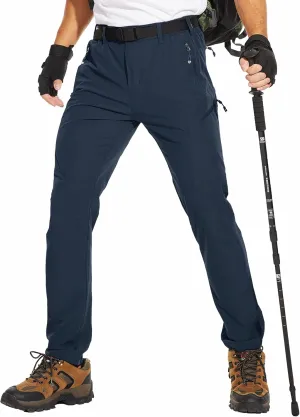 NATUVENIX Hiking Pants Men Lightweight Mens Travel Pants Stretchy Work Pants for Men Quick Dry Fishing Pants Outdoor