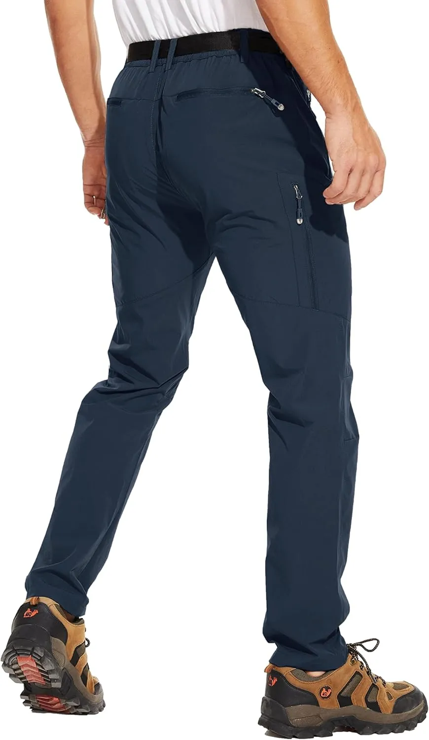 NATUVENIX Hiking Pants Men Lightweight Mens Travel Pants Stretchy Work Pants for Men Quick Dry Fishing Pants Outdoor