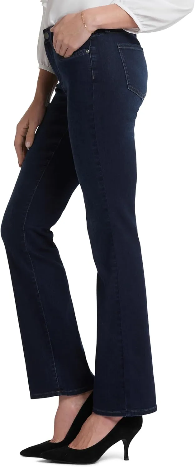 NYDJ Womens Barbara Bootcut Fit Denim Jeans