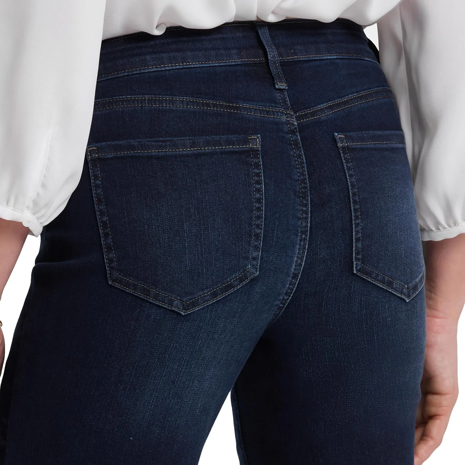 NYDJ Womens Barbara Bootcut Fit Denim Jeans