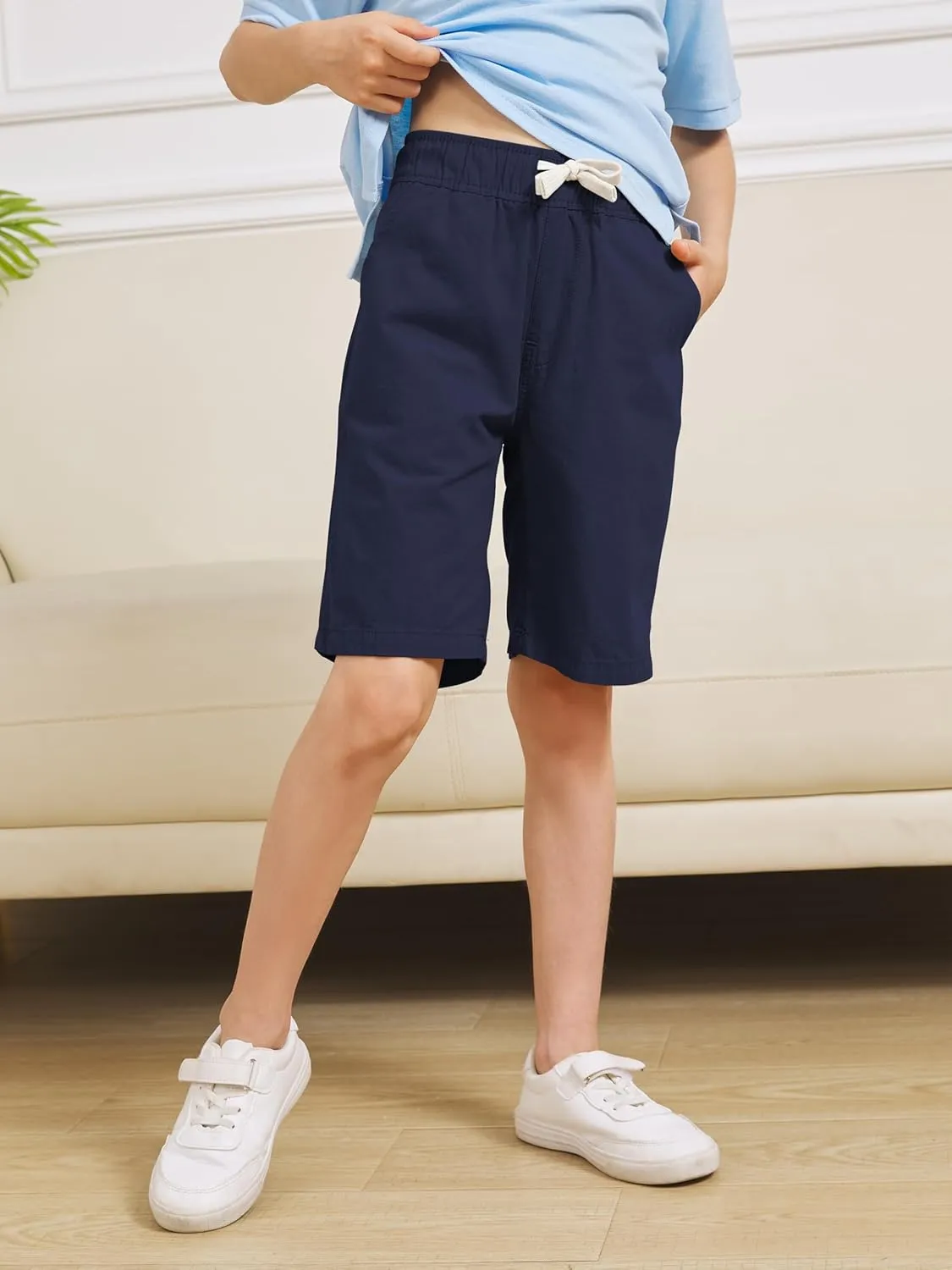 OHD 3 Pack Boys School Uniform Jogger Shorts