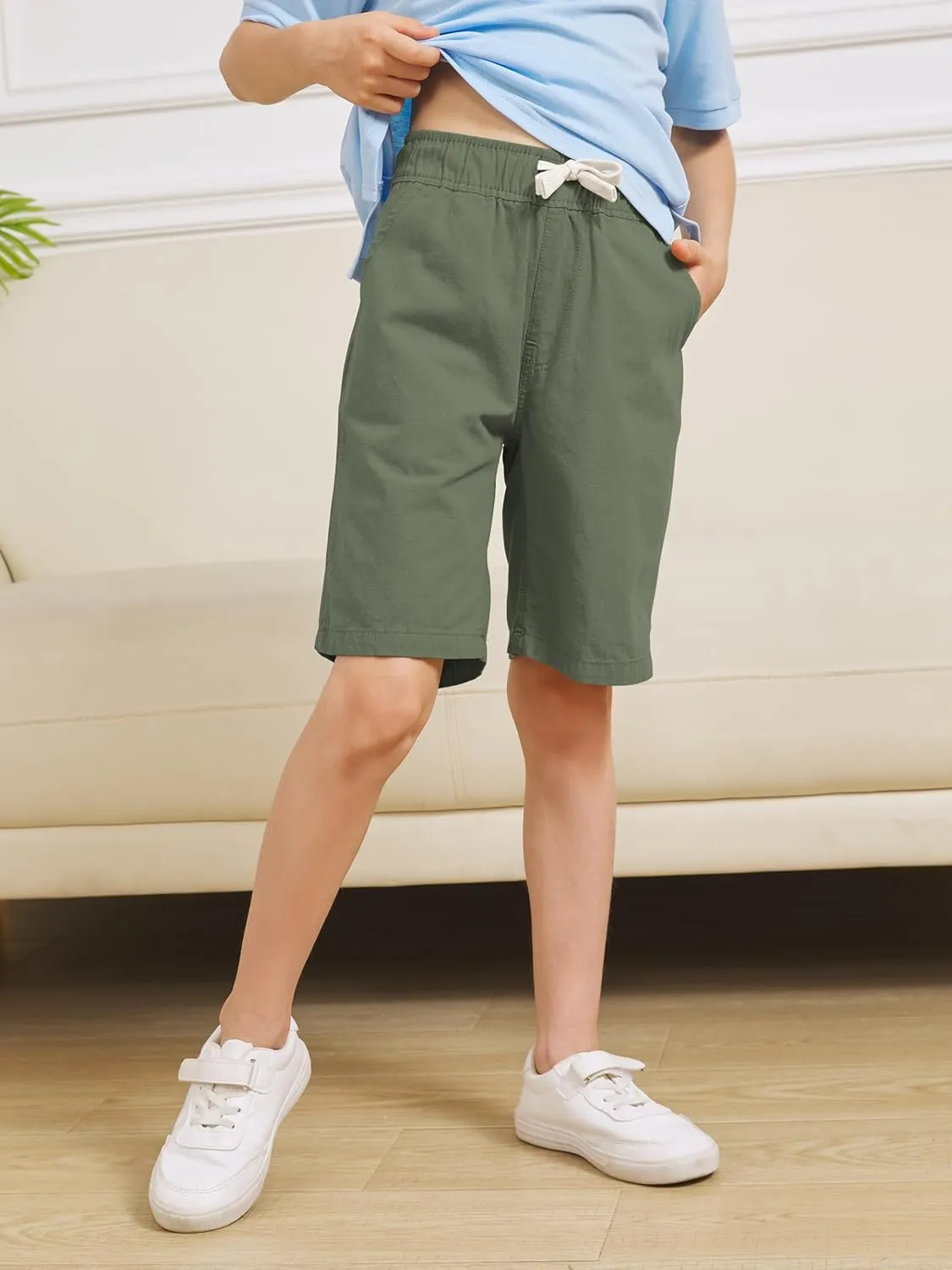 OHD 3 Pack Boys School Uniform Jogger Shorts