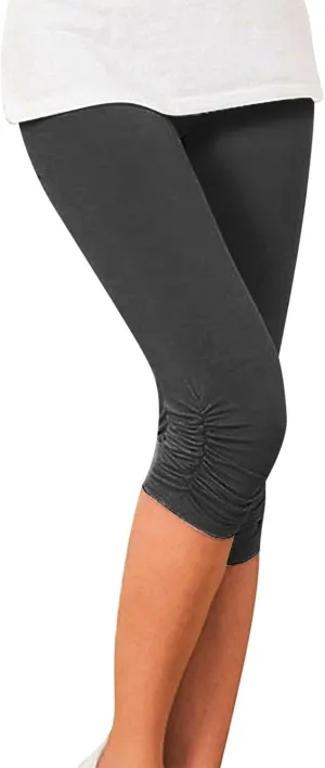 Pants for Women Summer Casual Sports Yoga Pants Tight Cropped Pants Hiking Pants Women High Waisted Leggings