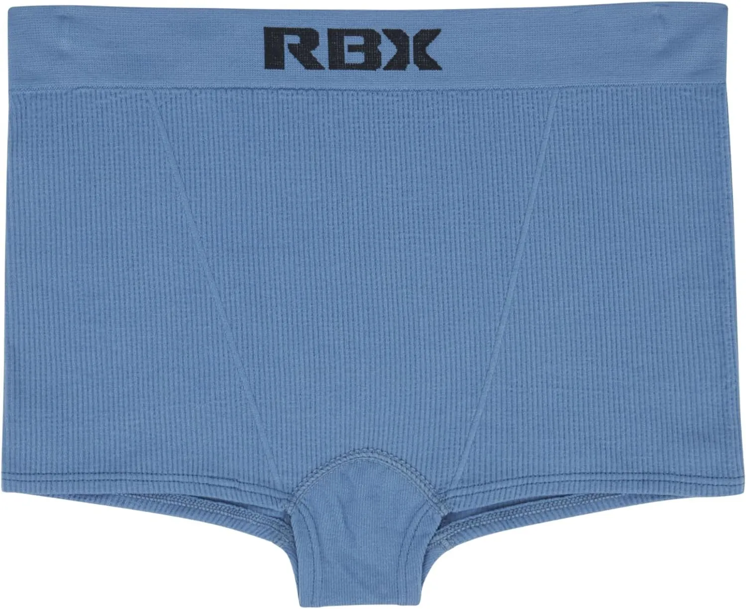 RBX Active High Waist Briefs for Women Ribbed Boyshorts High Rise Underwear Multipack Hipsters Panty 3-Pack