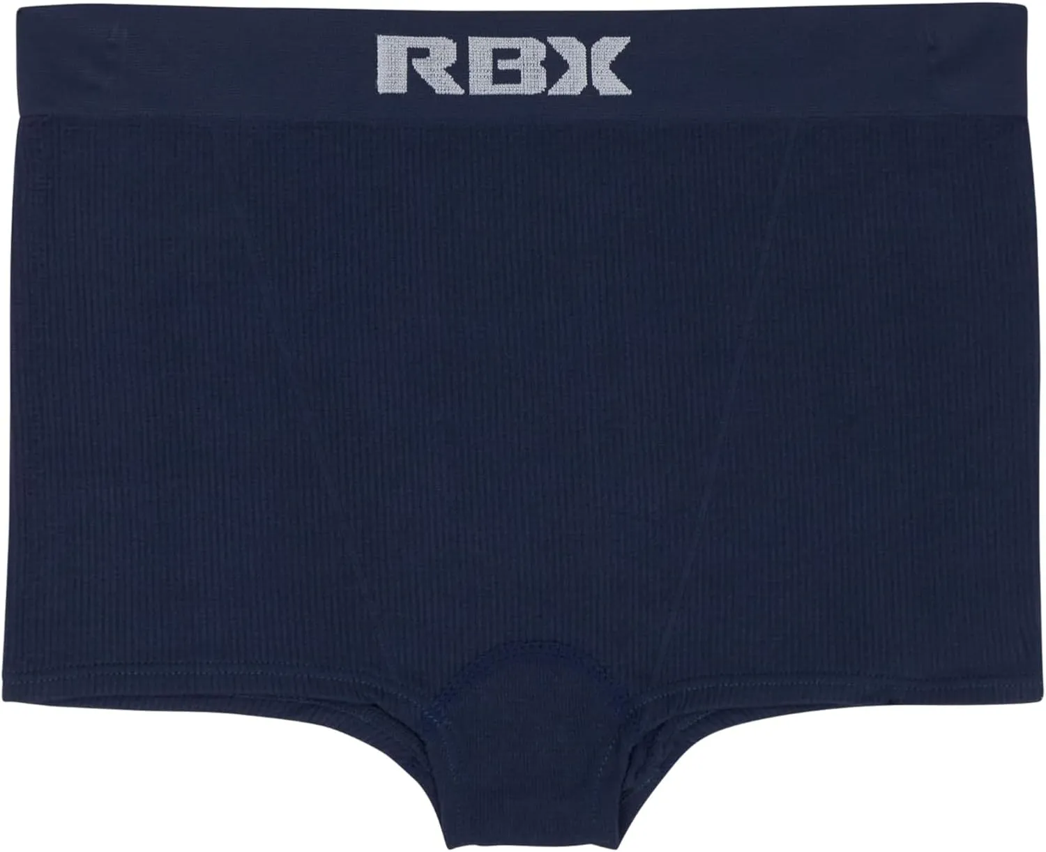 RBX Active High Waist Briefs for Women Ribbed Boyshorts High Rise Underwear Multipack Hipsters Panty 3-Pack