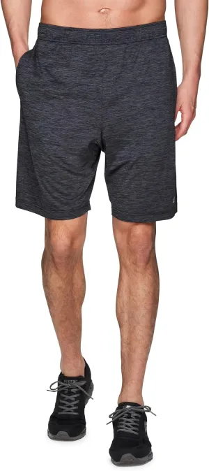RBX Active Men's 9-Inch Inseam Workout Running Gym Athletic Basketball Shorts with Pockets