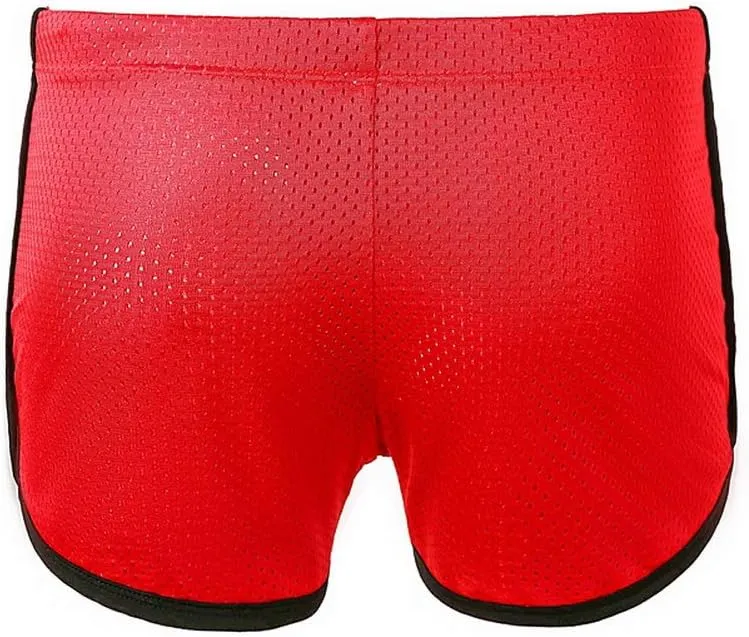Swbreety Men's Athletic Workout Quick Dry Mesh Training Shorts with Drawstring
