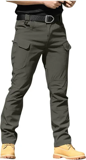 Tactical Pants for Men Cargo Pants with Multi Pockets Outdoor Hiking Pants Summer Casual Trousers Gym Work Pants