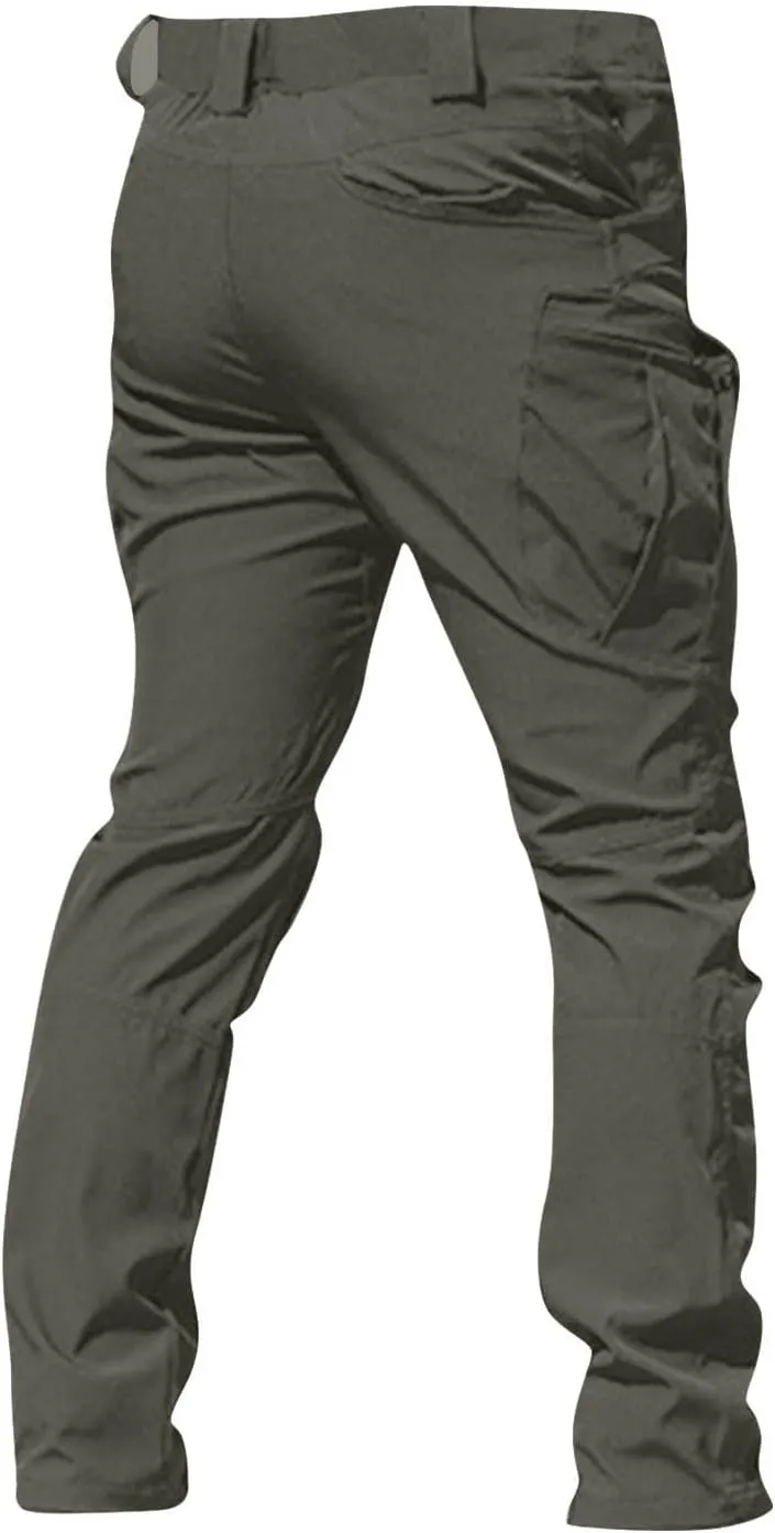 Tactical Pants for Men Cargo Pants with Multi Pockets Outdoor Hiking Pants Summer Casual Trousers Gym Work Pants
