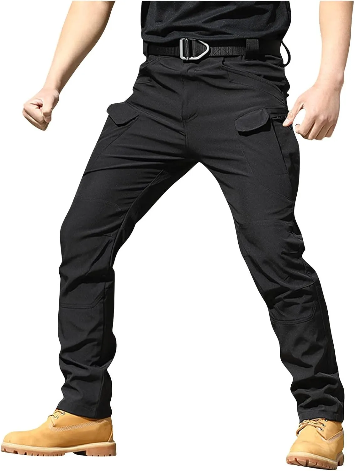 Tactical Pants for Men Cargo Pants with Multi Pockets Outdoor Hiking Pants Summer Casual Trousers Gym Work Pants