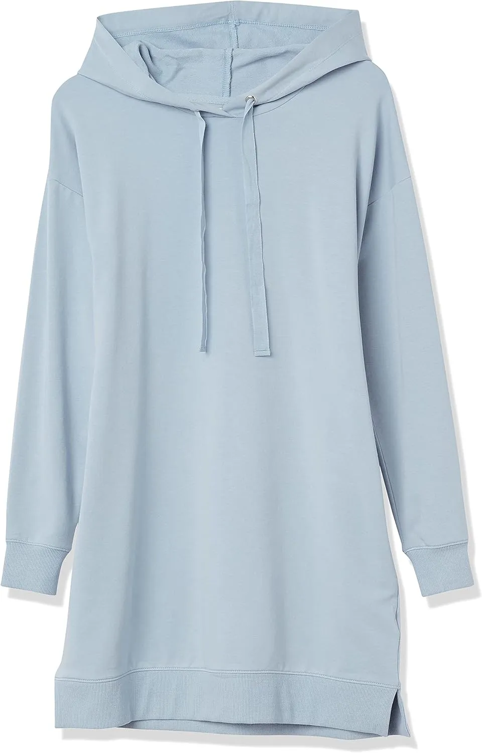 The Drop Women's Iona Long-Sleeve Hooded Mini Sweatshirt Dress