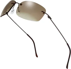 The Fresh Minimalist Small Rectangular Sunglasses Clear Eyewear - Exquisite Packaging