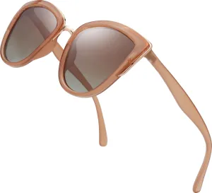 The Fresh Polarized Cat Eye Designer Retro Vintage Sunglasses FR17264P