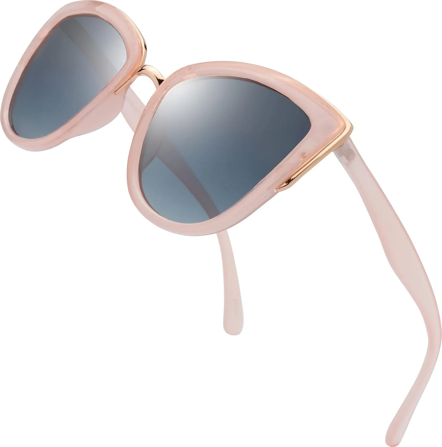 The Fresh Polarized Cat Eye Designer Retro Vintage Sunglasses FR17264P