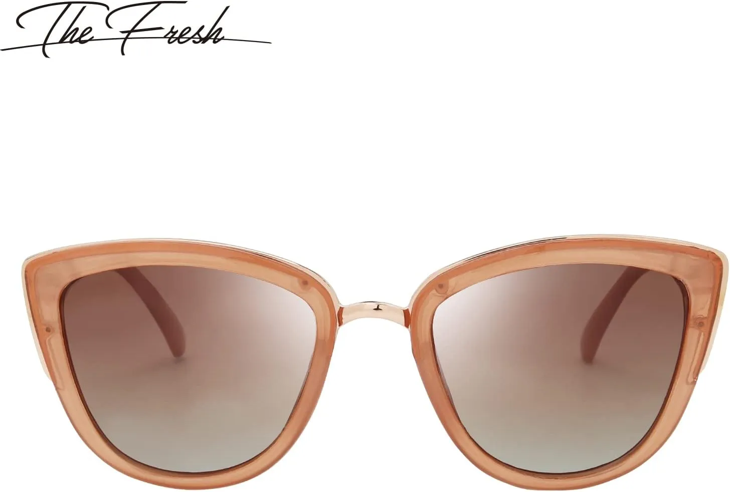 The Fresh Polarized Cat Eye Designer Retro Vintage Sunglasses FR17264P