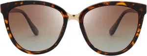 The Fresh Polarized Cat Eye Designer Tip Pointed Sunglasses FR17266P