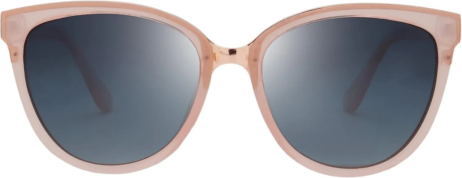 The Fresh Polarized Cat Eye Designer Tip Pointed Sunglasses FR17266P