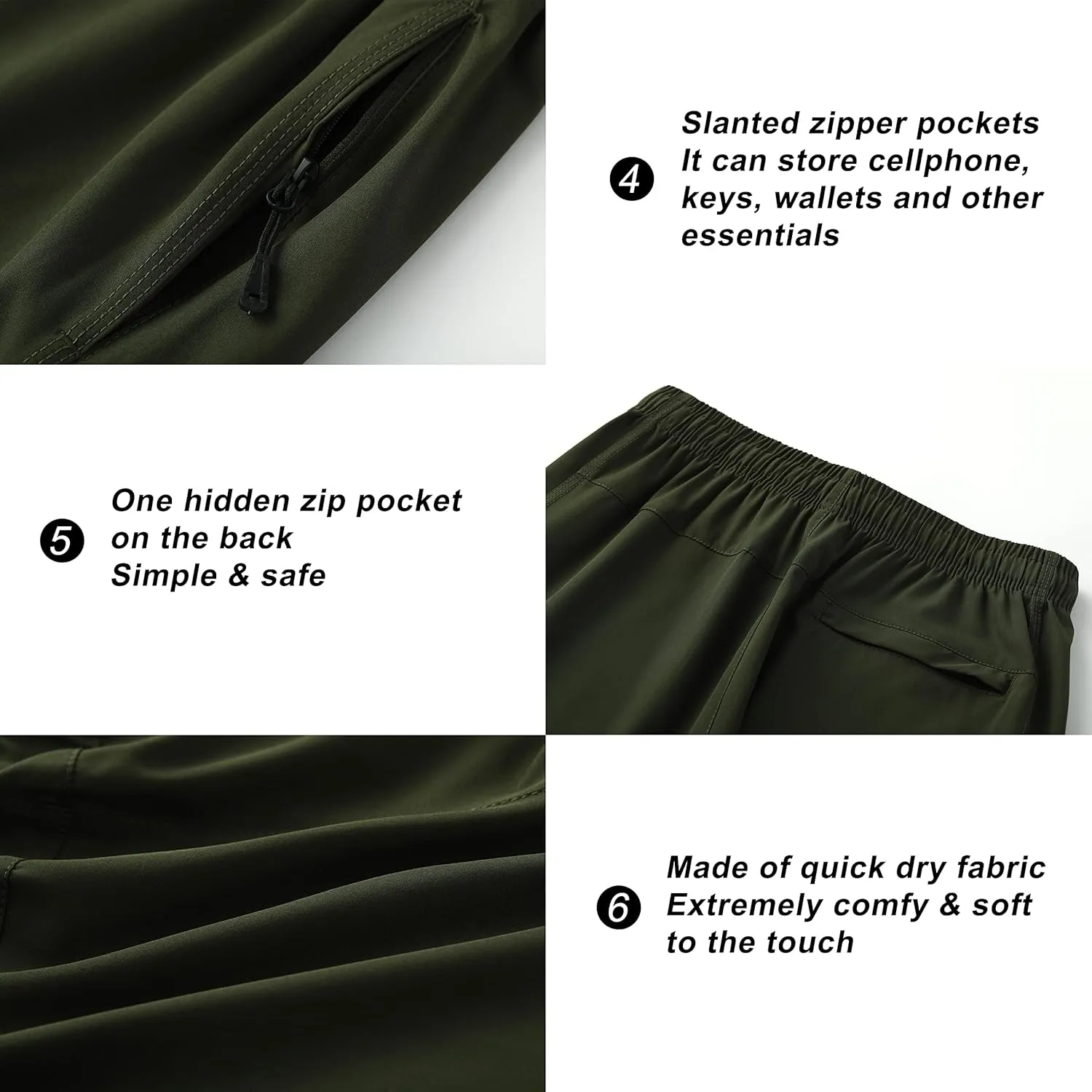 VtuAOL Women's Hiking Cargo Shorts Quick Dry Lightweight Shorts for Women Golf Travel Athletic Shorts