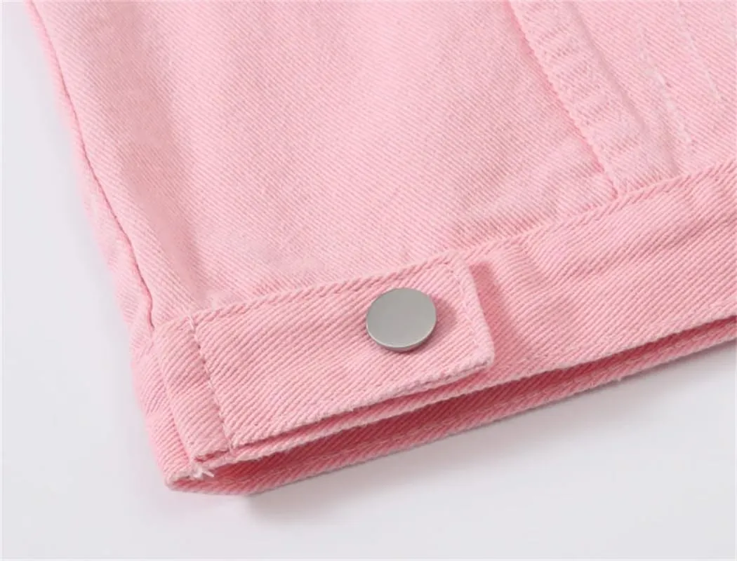 Women Denim Vest With Pockets Plus Size Sleeveless Denim Jacket Vintage Casual Waistcoats
