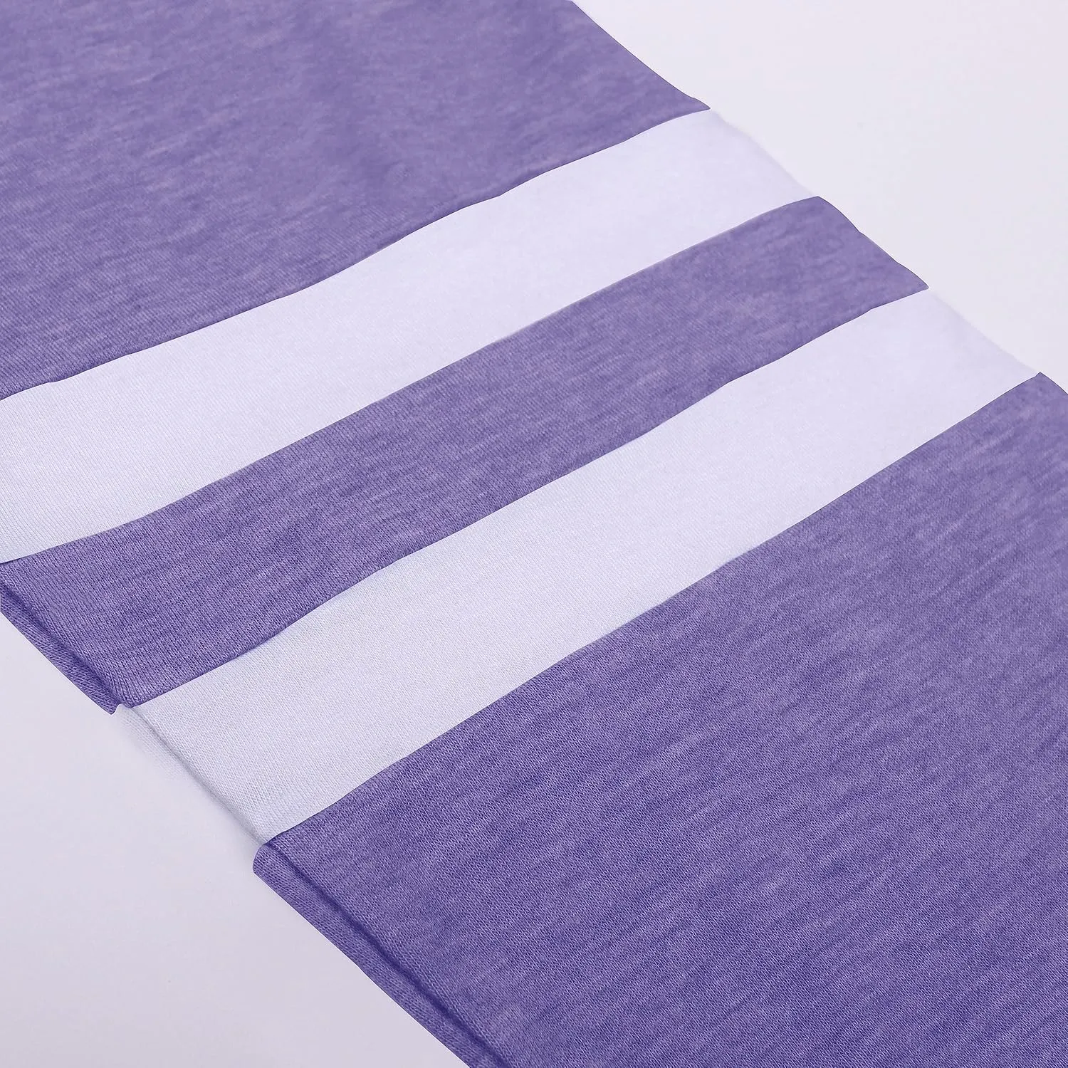 Womens 3/4 Sleeve Shirts Summer Crewneck T-Shirts Loose Basic Tops Cotton Blend Tops for Women