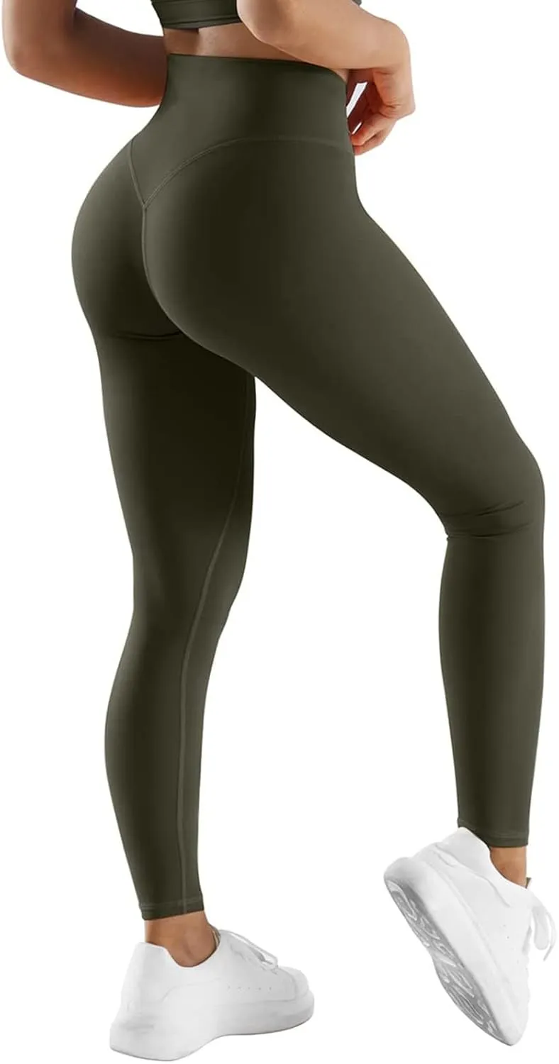 Womens Activewear Leggings Ruched High Waist Yoga Pants Work Out Leggings Pack Jogging Pants for Women Leggings