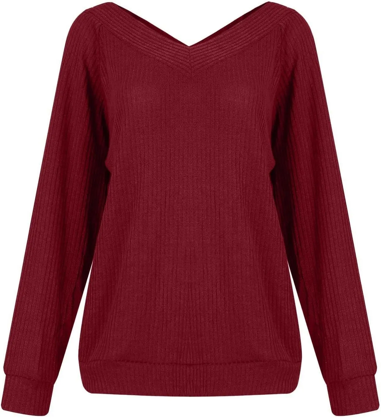 Women's Crewneck Cute Sweaters Striped Colorblock Fall Winter Knitted Pullover Tops Fall Casual Chunky Knit Tops