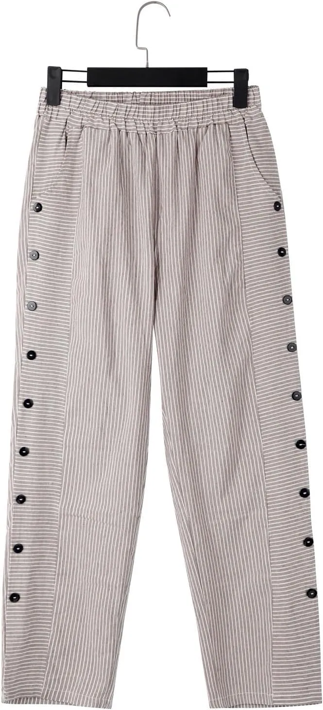 Women's Linen Pants 2024 Summer Drawstring Pants with Pockets Women Wide Leg Pants Swimsuits for Woman Pants Boho