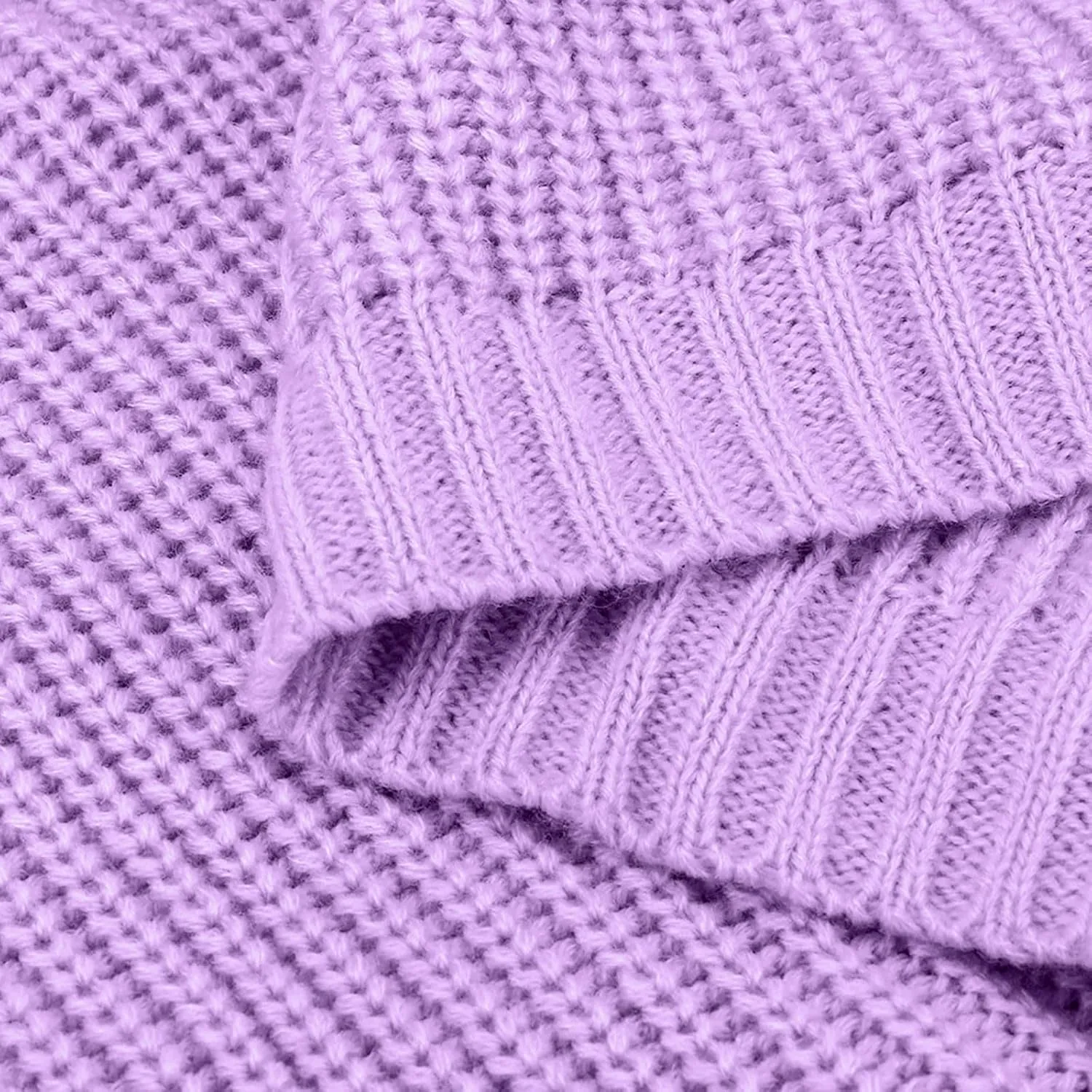 Womens Oversized Sweaters Crewneck Long Batwing Sleeve Chunky Ribbed Knit Pullover Tops Loose Knit Sweater Tops