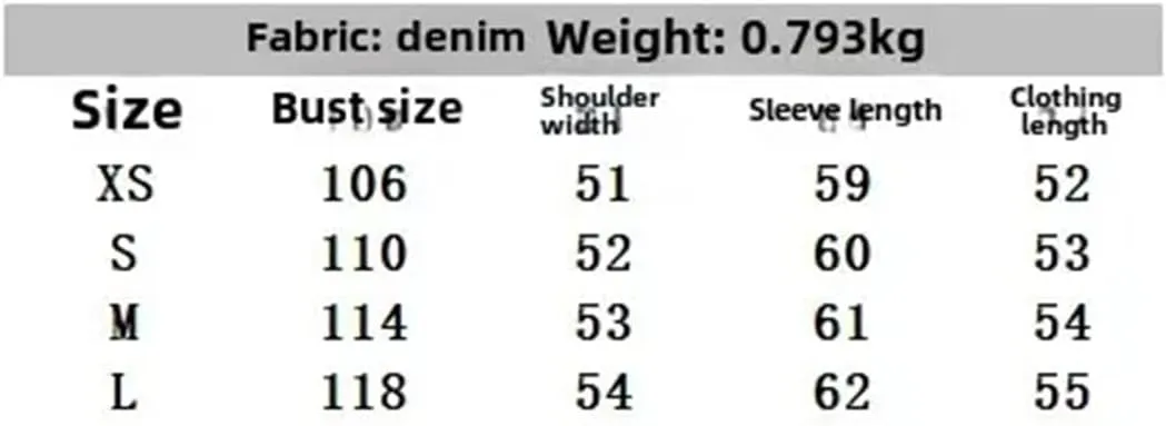 Women's Single Button Denim Jacket Casual Long Sleeve Lapel Short Denim Jacket