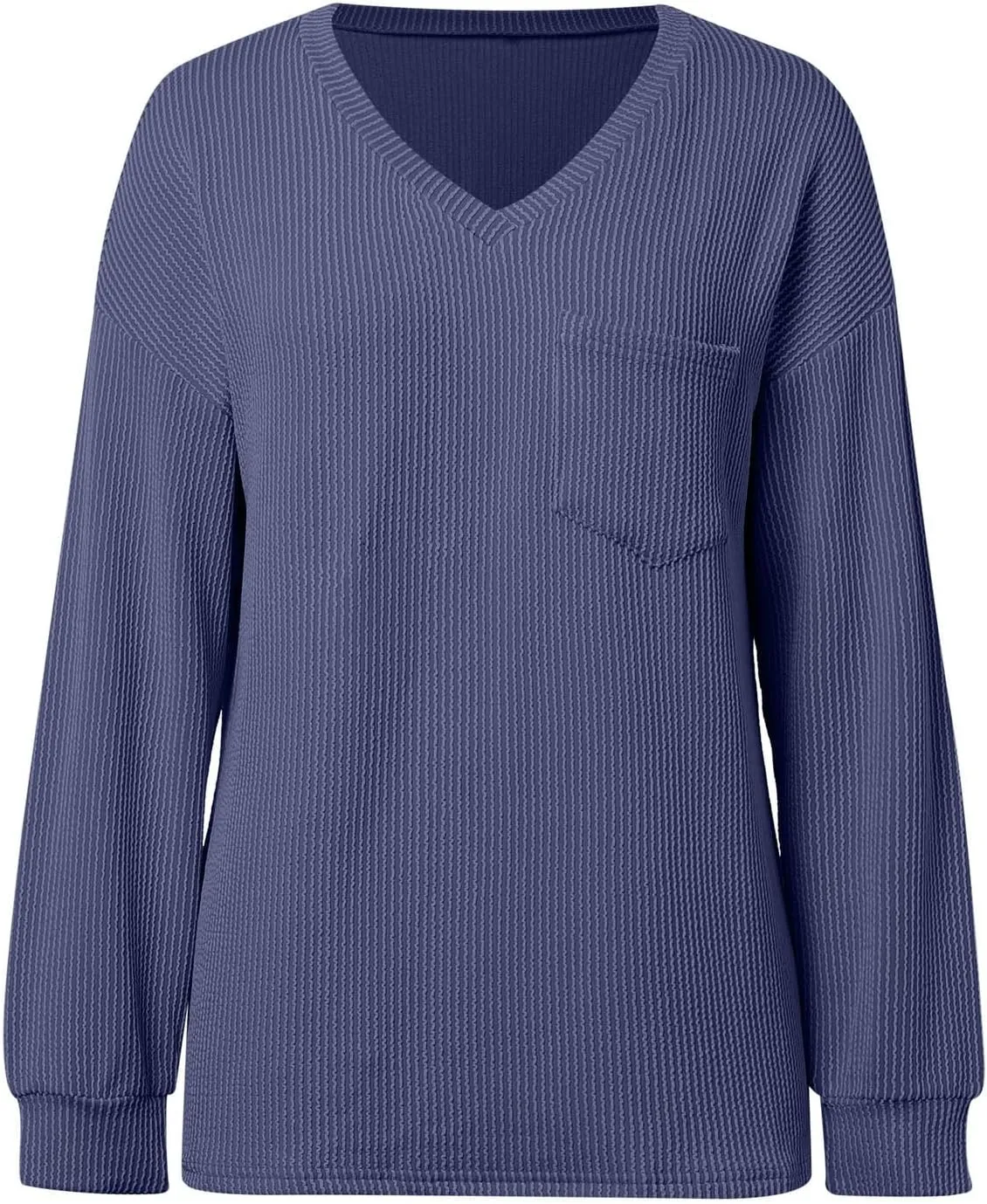 Womens Tunic Tops Loose Fit Long Sleeve Striped Shirts Crewneck Tops Lace Top Plus Size Women