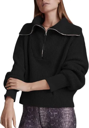 Women's Turtleneck Oversized Pullover Sweaters Long Sleeve Loose Knitted Sweater Tops Casual Slouchy Jumper Tops