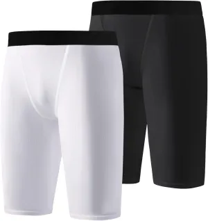 Youth Boys Compression Shorts,Spandex Athletic Kids Running Compression Underwear Sport Base Layer